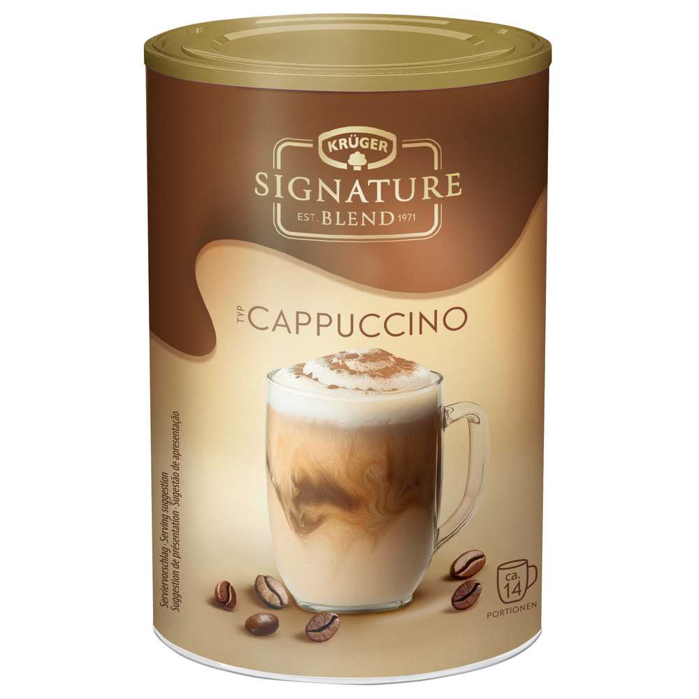 Produktabbildung Krüger Instantkaffee Signature Blend Cappuccino