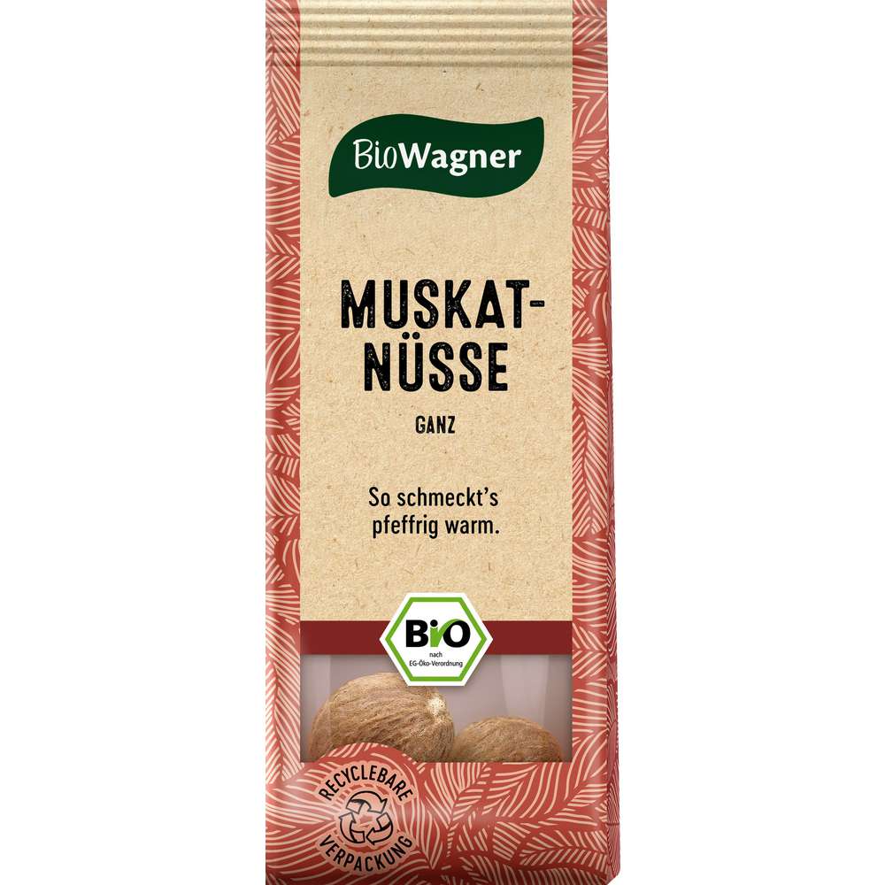 Produktabbildung Bio Wagner Bio Muskatnüsse 2 Stück