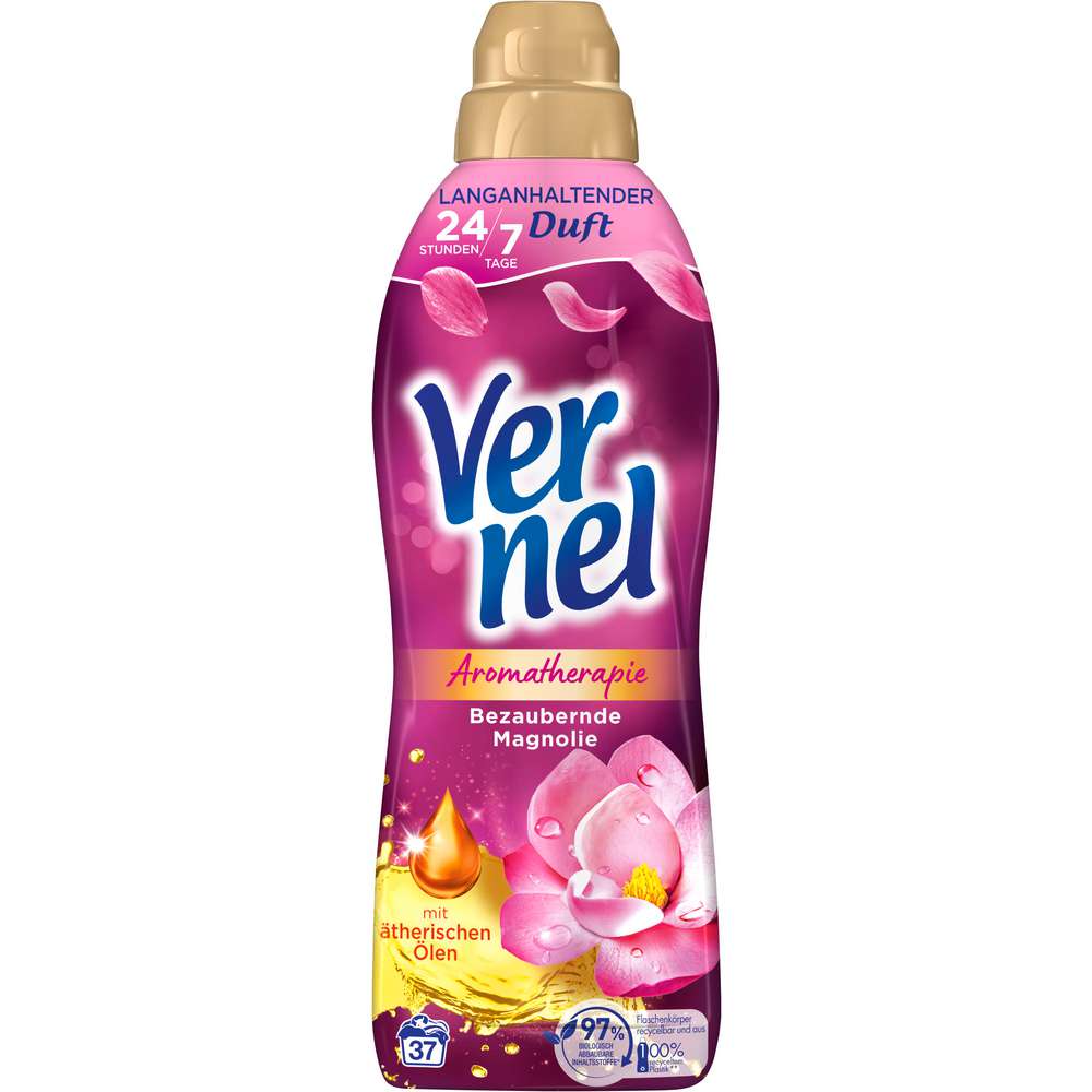 Produktabbildung Vernel Weichspüler Aroma Therapie, Magnolie