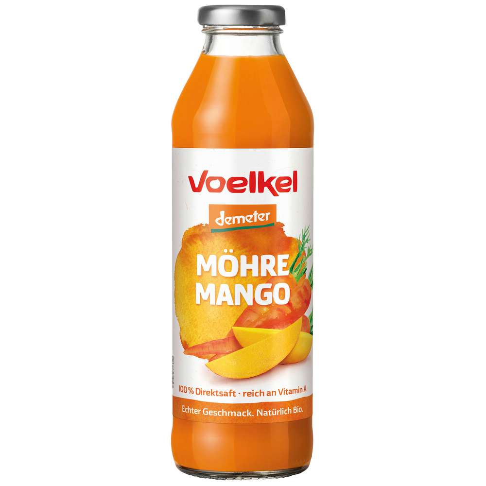 Produktabbildung Voelkel Demeter Saft, Möhre/Mango