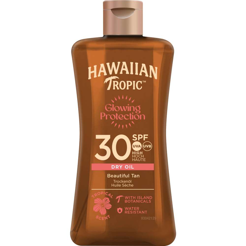 Produktabbildung Hawaiian Tropic Glowing Protection Oil SPF30