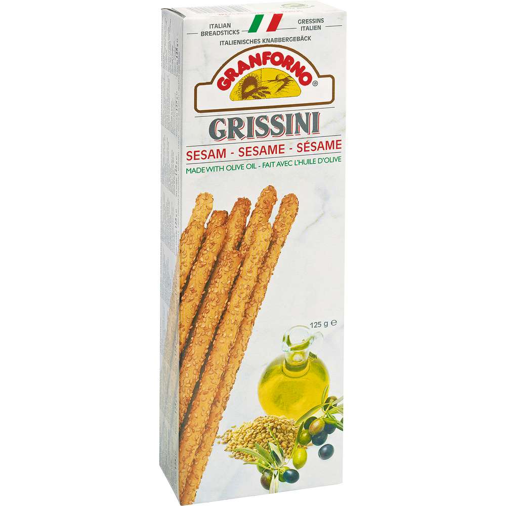 Produktabbildung Granforno Grissini Gebäckstangen, Sesam