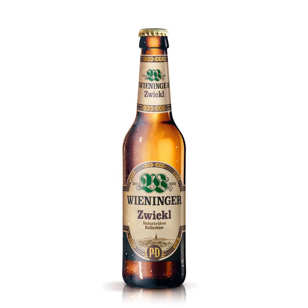 Produktabbildung Wieninger Zwickl Naturtrübes Kellerbier 5,3%