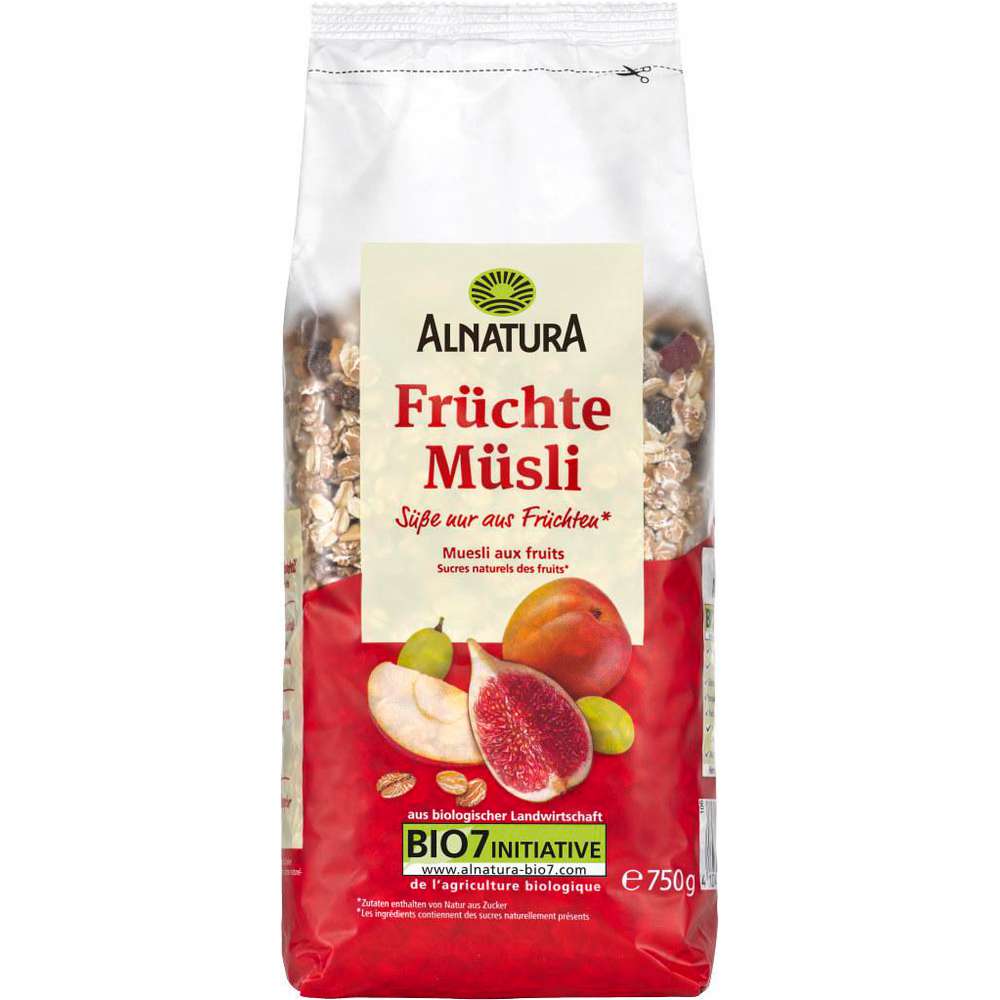 Produktabbildung Alnatura Bio Früchte Müsli