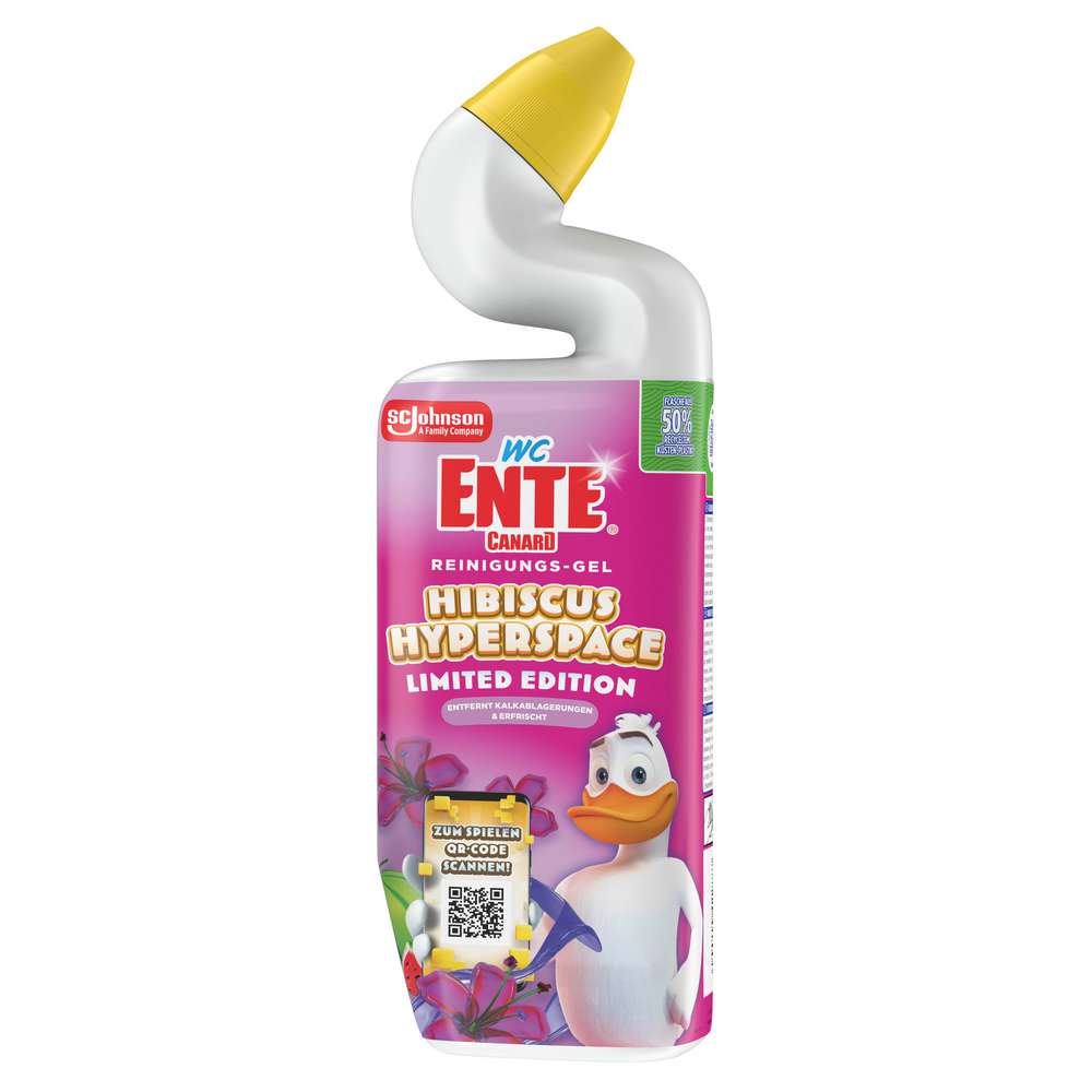 Produktabbildung WC Ente WC-Reiniger Gel, Hibiskus