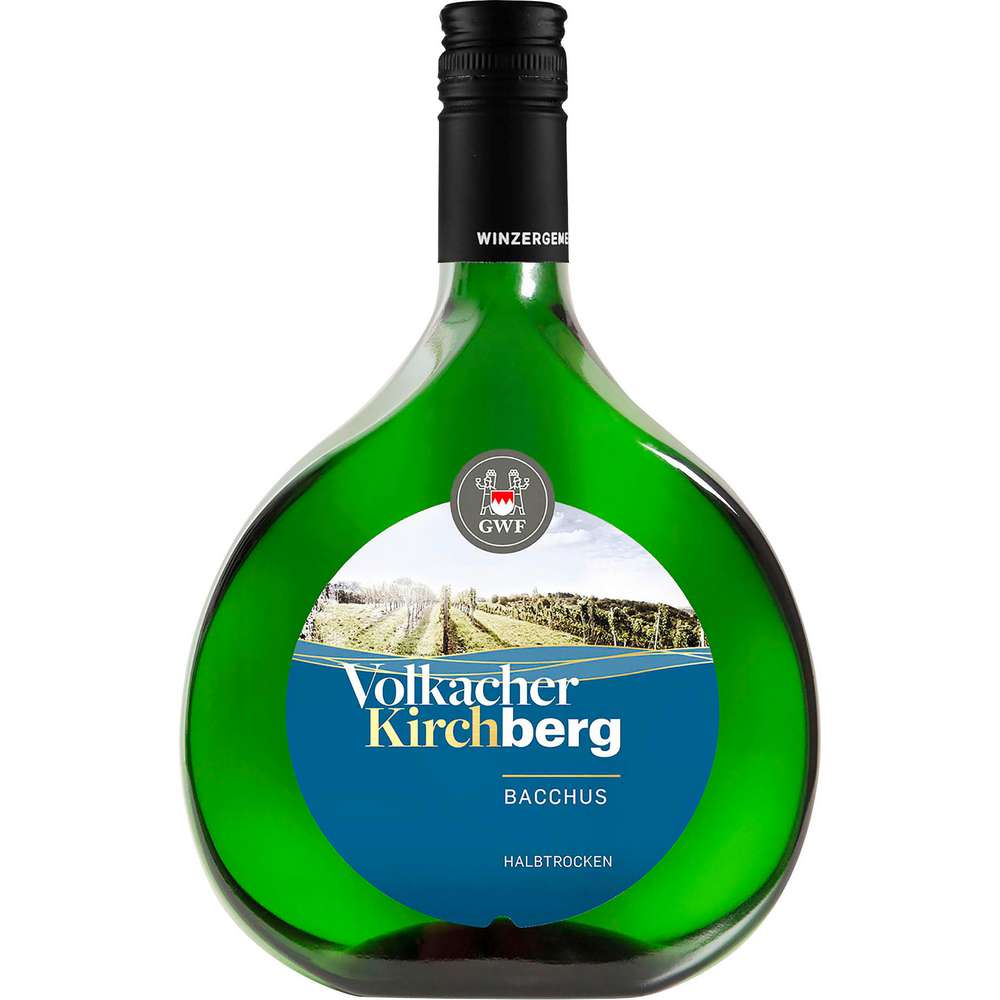 Produktabbildung GWF Weingalerie Volkacher Kirchberg, Bacchus, Halbtrocken