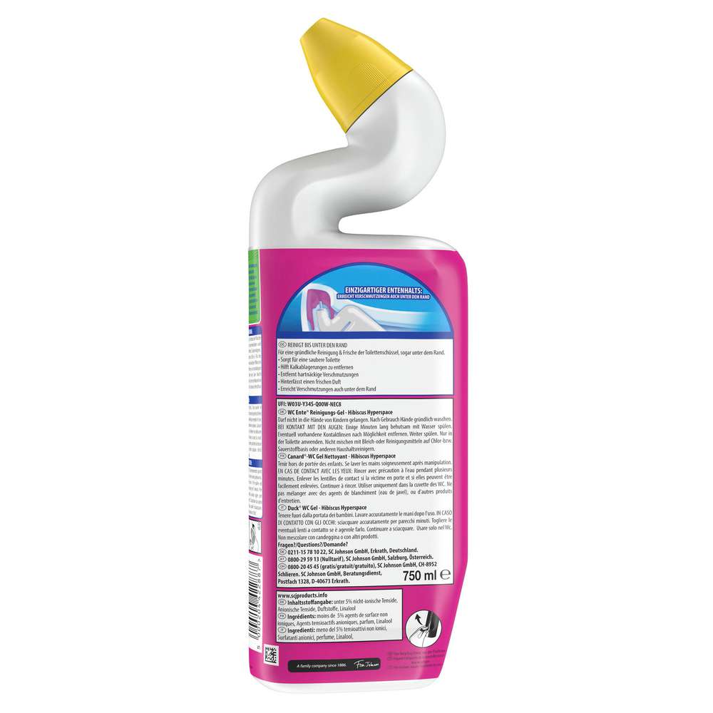 Produktabbildung WC Ente WC-Reiniger Gel, Hibiskus