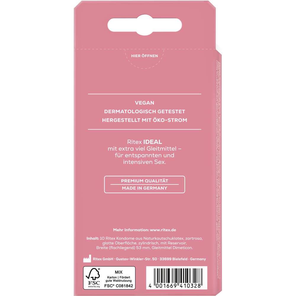 Produktabbildung Ritex Kondome Ideal, Extra Feucht