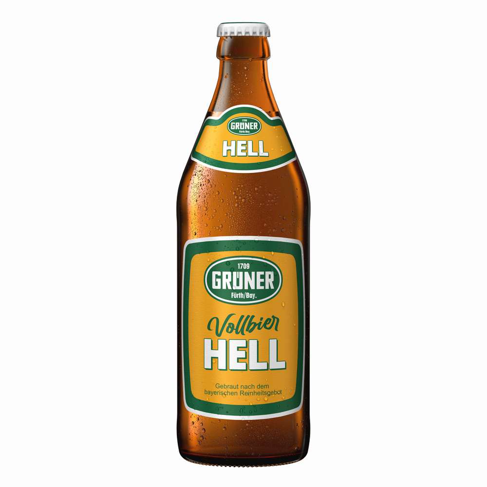 Produktabbildung Grüner Vollbier Hell 4,9%