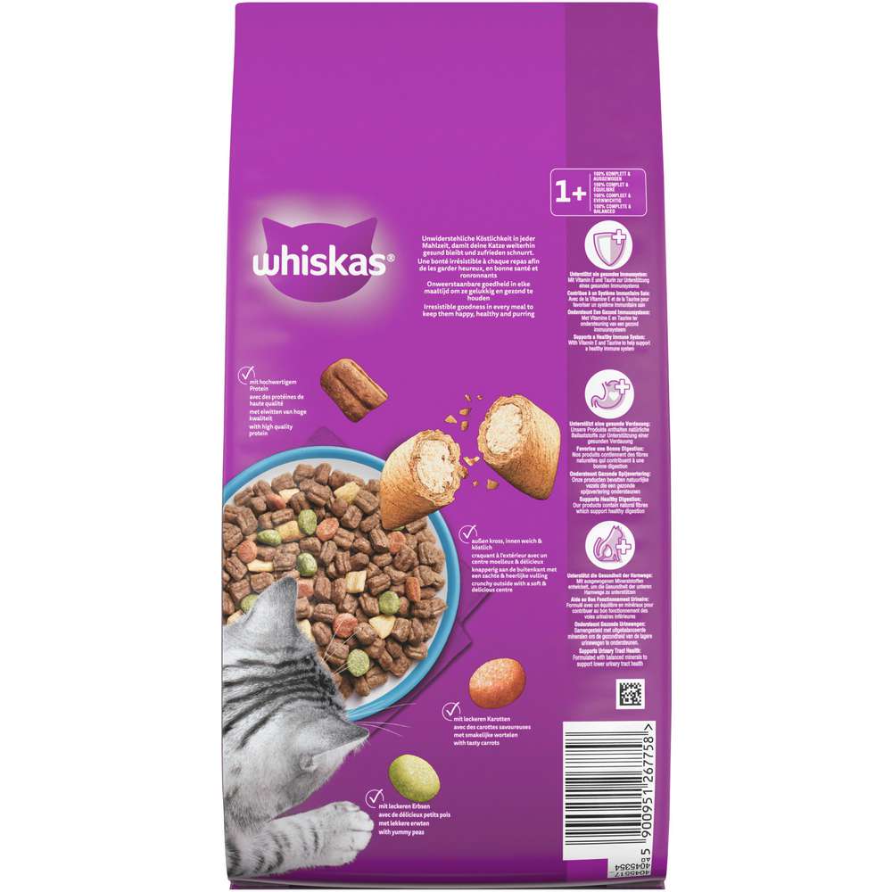 Produktabbildung Whiskas Katzen-Trockenfutter, Thunfisch