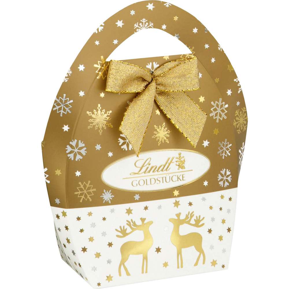 Produktabbildung Lindt Mini Schokolade Tasche Goldstücke
