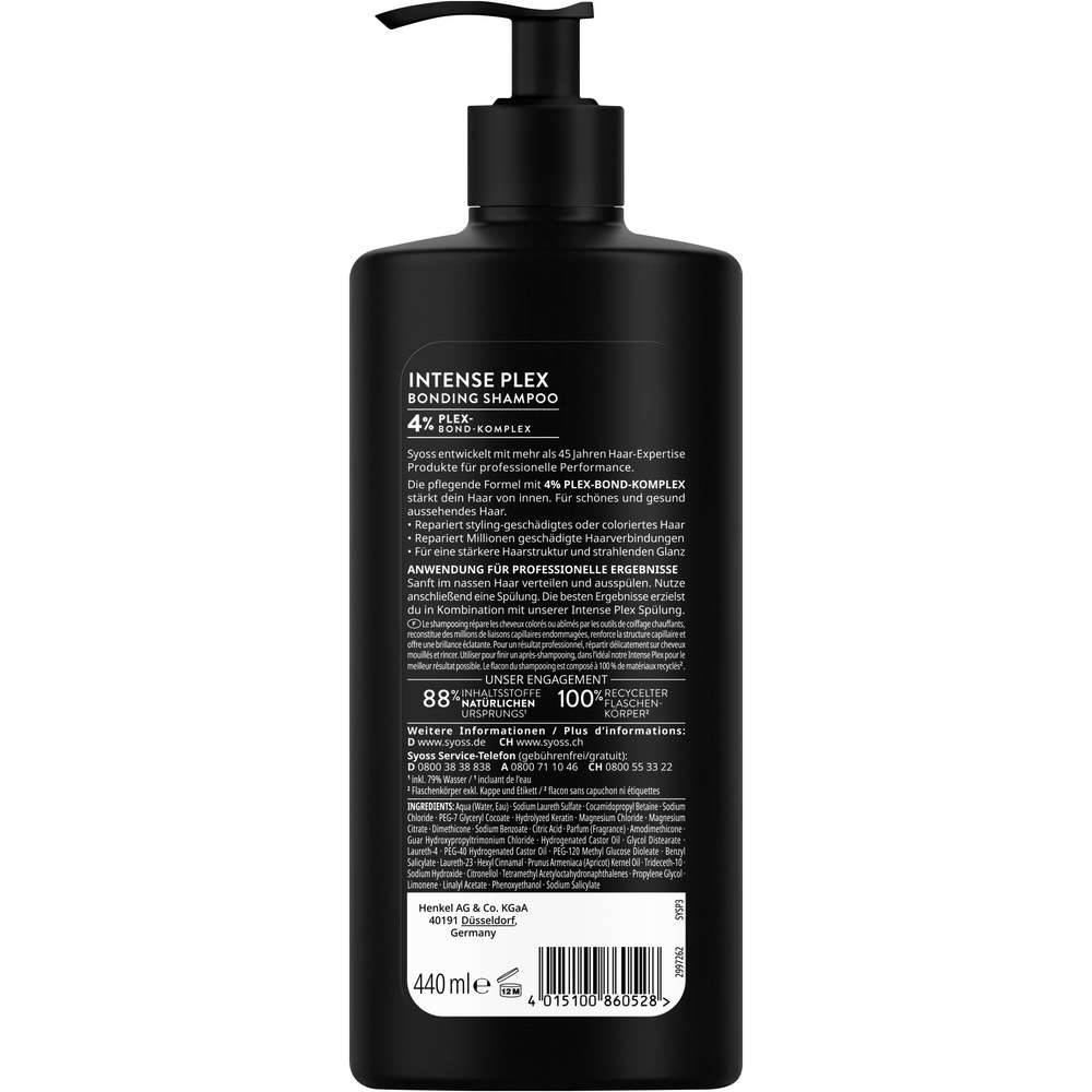 Produktabbildung Syoss Shampoo, Intense Plex