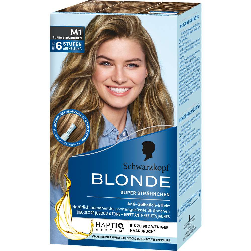 Produktabbildung Schwarzkopf Blonde Aufhellung M1 Super Strähnen