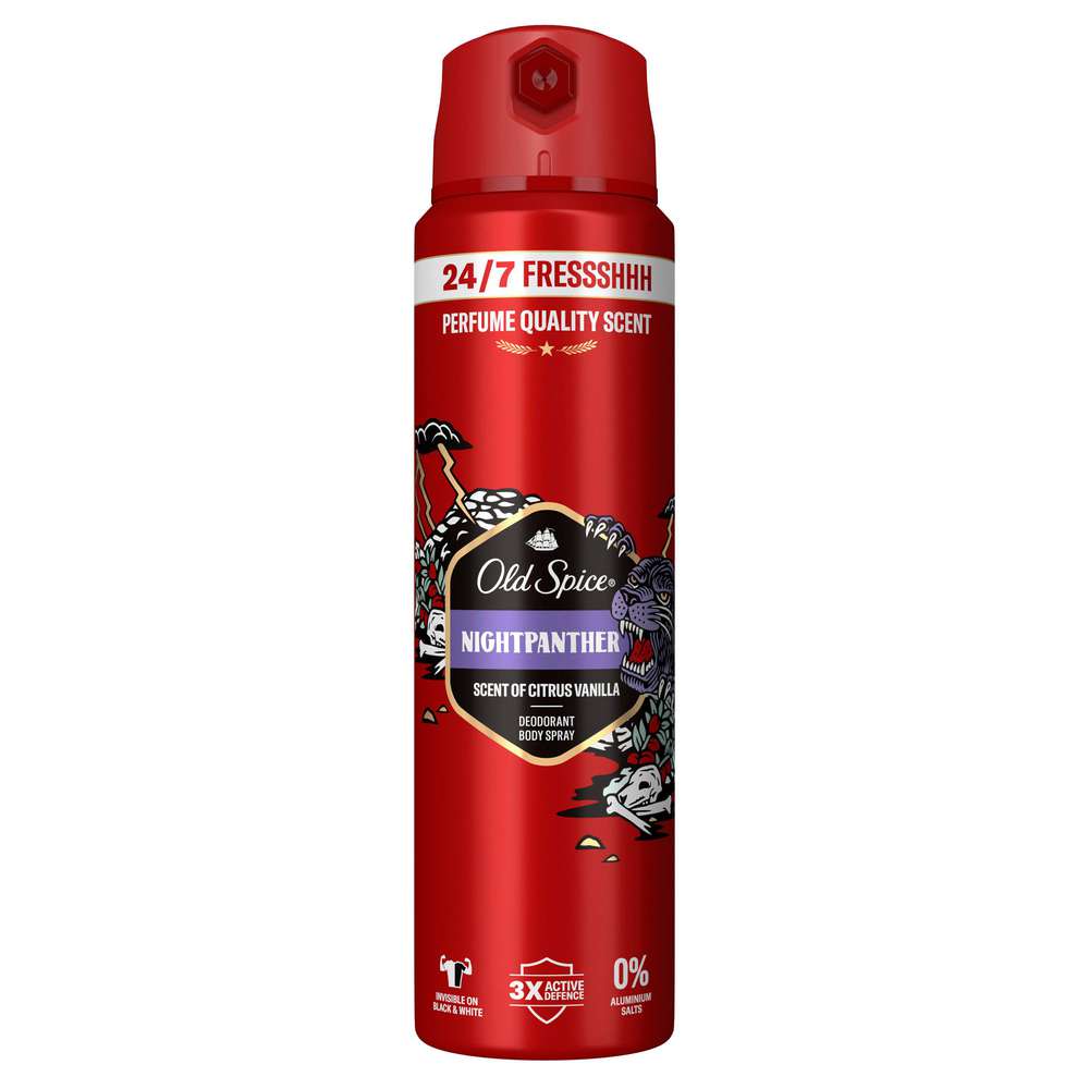 Produktabbildung Old Spice Deo Spray, Night Panther