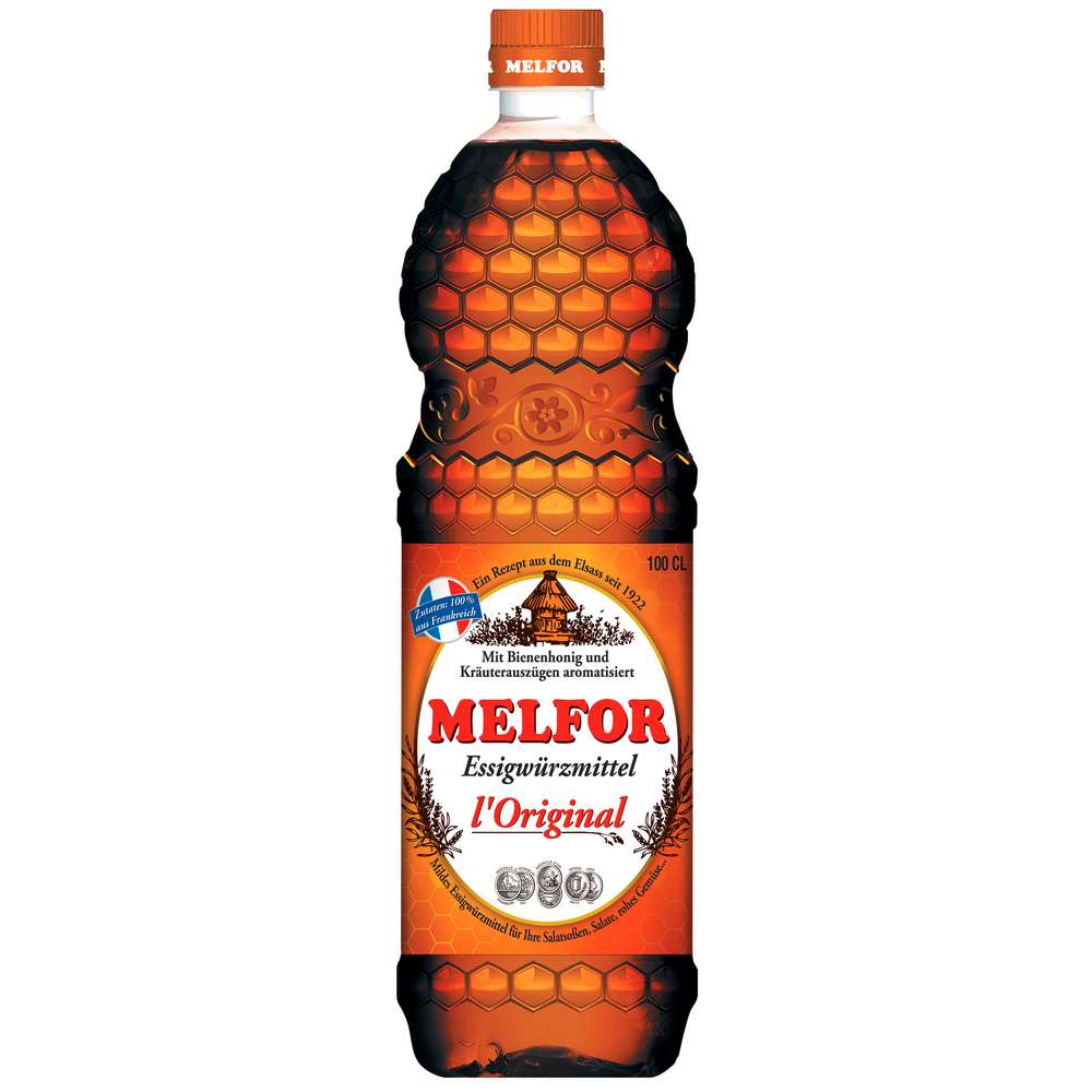 Produktabbildung Melfor Original Essig mit Honig & Kräutern