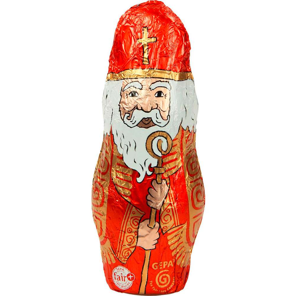 Produktabbildung Gepa Bio Schoko-Nikolaus, Vollmilch