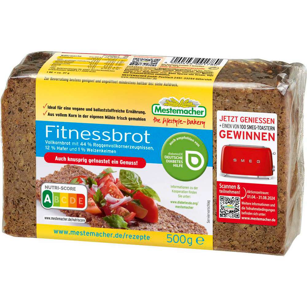 Produktabbildung Mestemacher Fitness-Brot