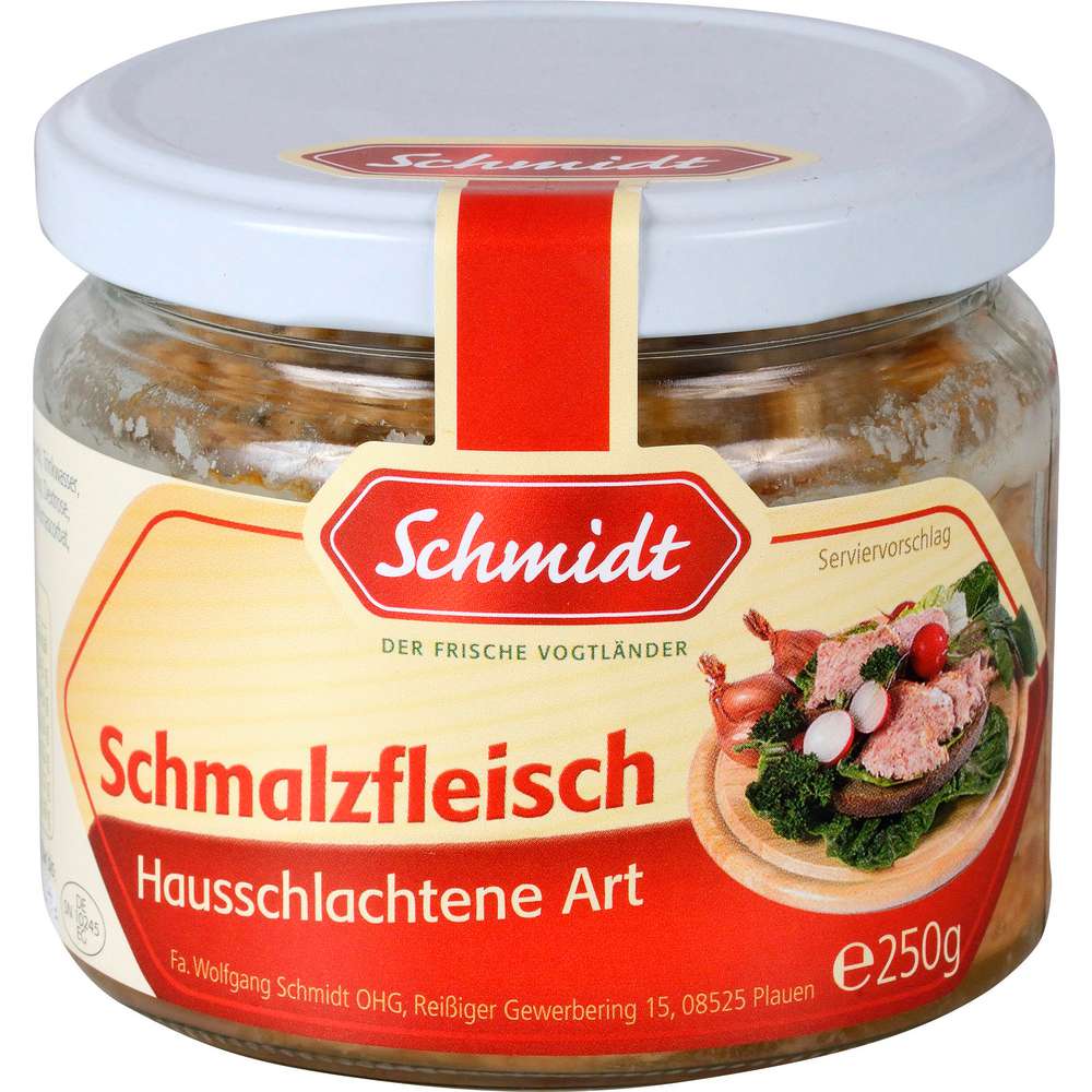 Produktabbildung Schmidt Schmalzfleisch