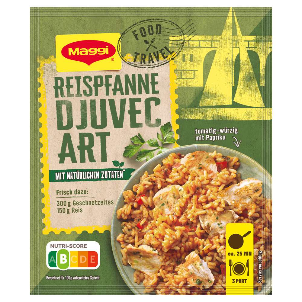Produktabbildung Maggi Gewürzmischung, Reis Djuvec Art