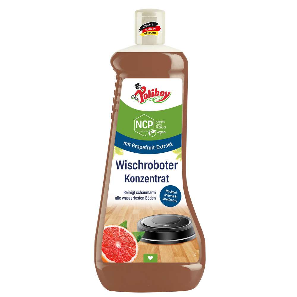 Produktabbildung Poliboy Bio Wischroboter Konzentrat, Grapefruit