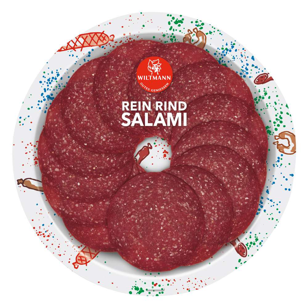 Produktabbildung Wiltmann Rein Rind Salami