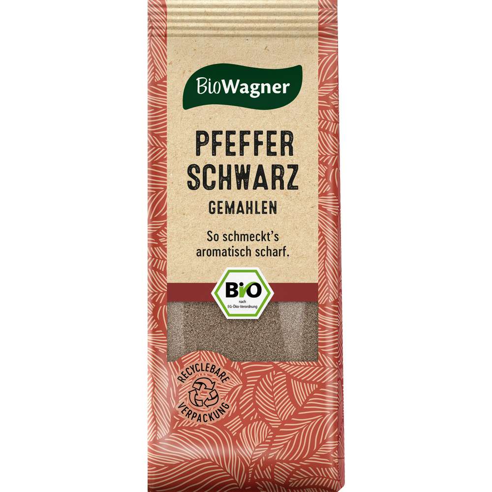Produktabbildung Bio Wagner Bio Pfeffer schwarz gemahlen