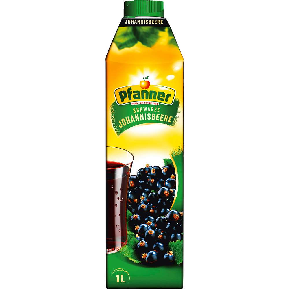 Produktabbildung Pfanner Schwarze Johannisbeere Nektar