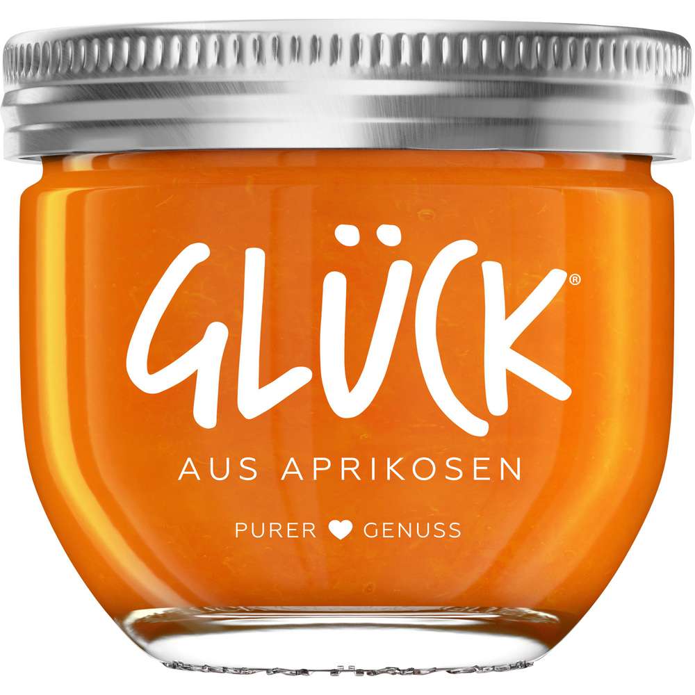 Produktabbildung Glück Fruchtaufstrich, Aprikose