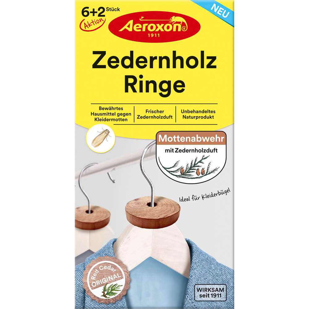 Produktabbildung Aeroxon Zedernholz-Ringe