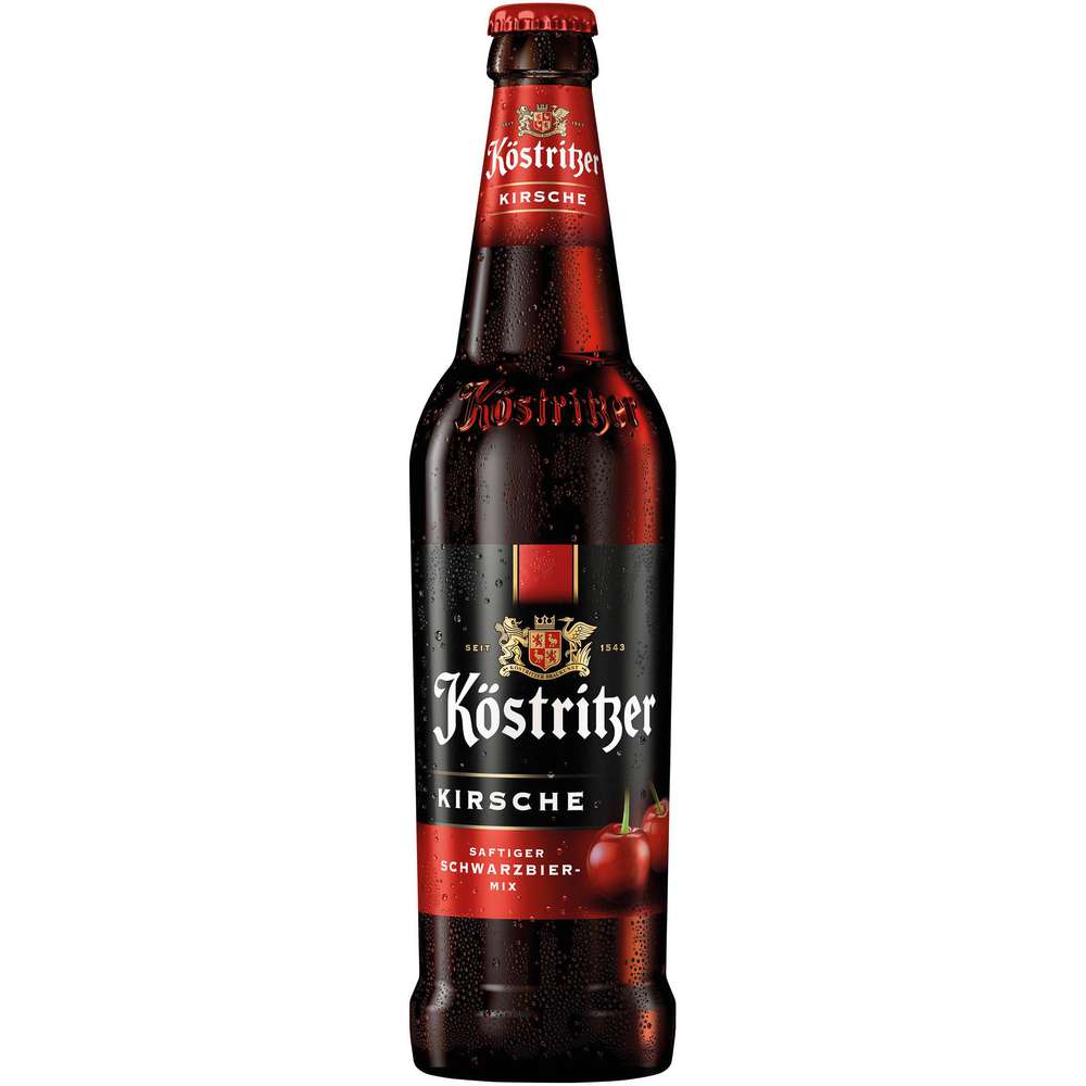 Produktabbildung Köstritzer Biermischgetränk, Schwarzbier, Kirsche, 2,8 %