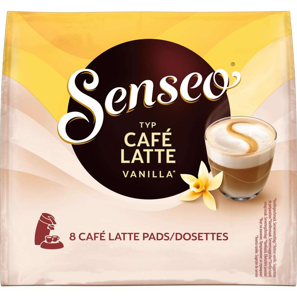 Produktabbildung Senseo Kaffeepads, Latte Vanilla