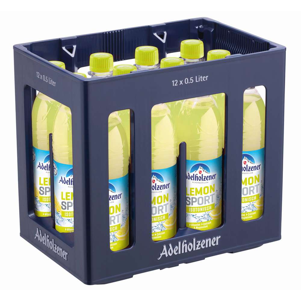 Produktabbildung Adelholzener Schorle, Lemon Sport (12x 0,500 Liter)