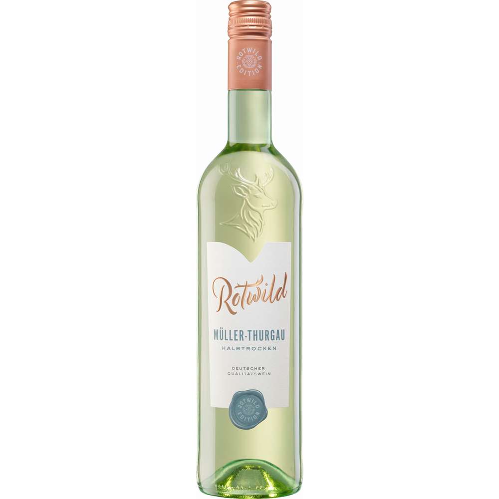 Produktabbildung Rotwild Müller-Thurgau, Weißwein, halbtrocken, Weißwein