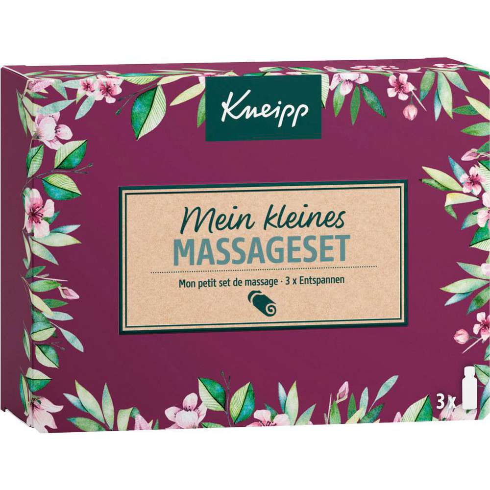 Produktabbildung Kneipp Geschenkpackung, mein kleines Massageset