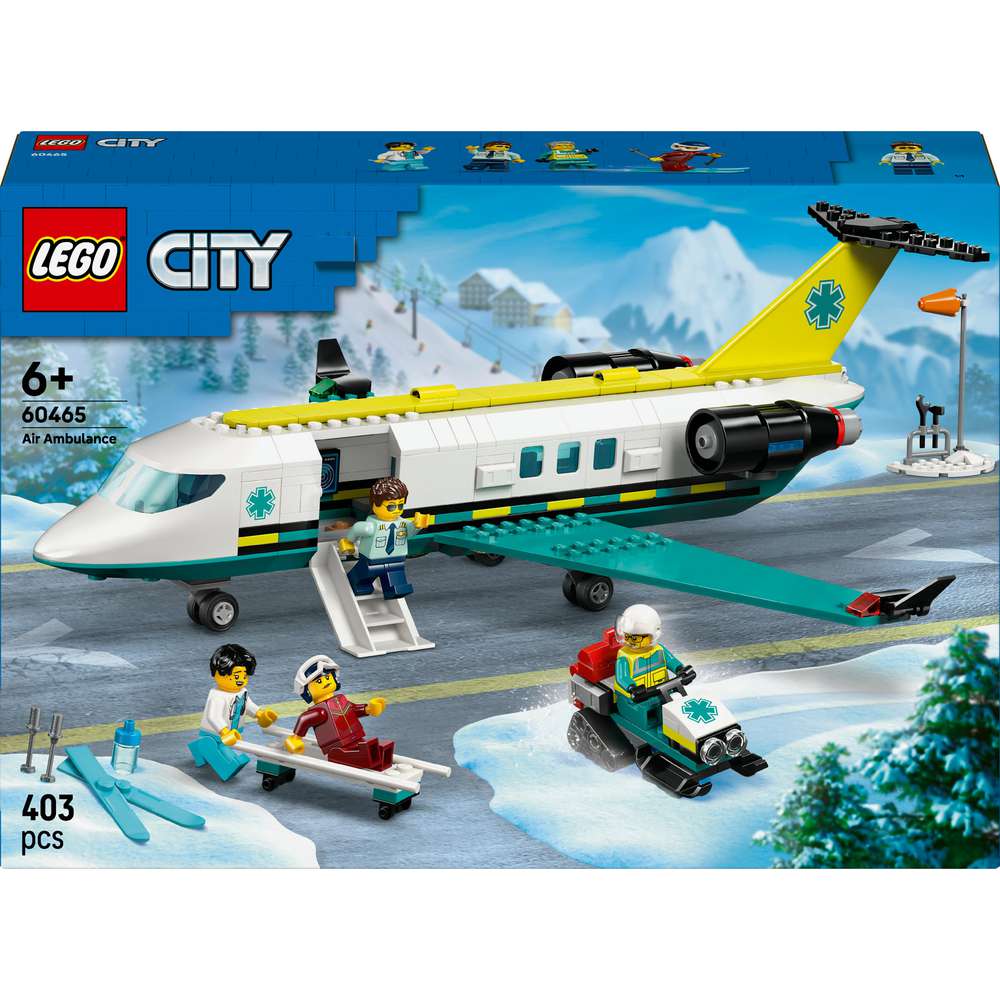 Produktabbildung Lego LEGO City Notfallrettungsflugzeug 60465