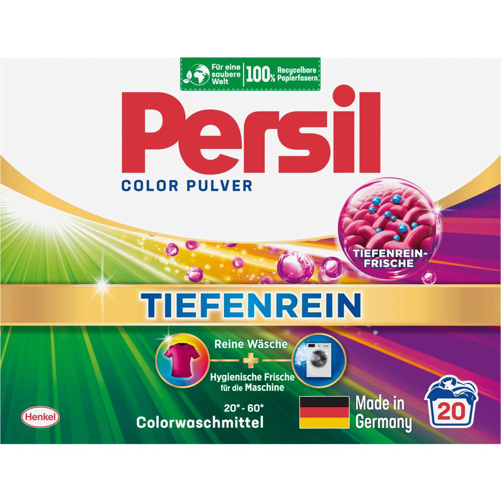 Produktabbildung Persil Color-Waschmittel, Pulver, tiefenrein