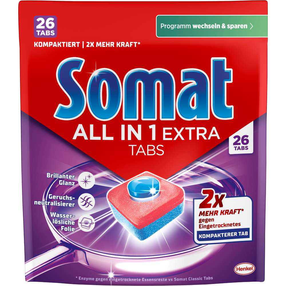 Produktabbildung Somat Spülmaschinen-Tabs All-In-One Extra