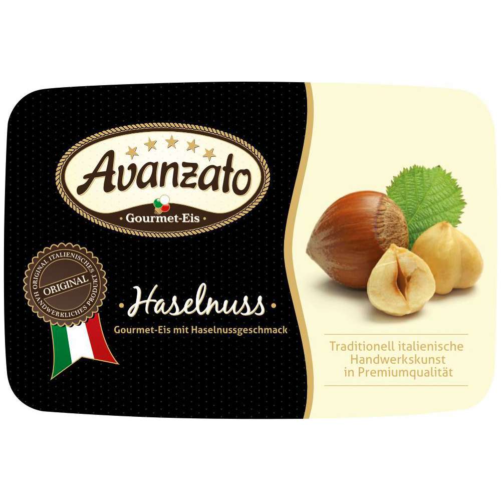 Produktabbildung Avanzato Eis Haselnuss