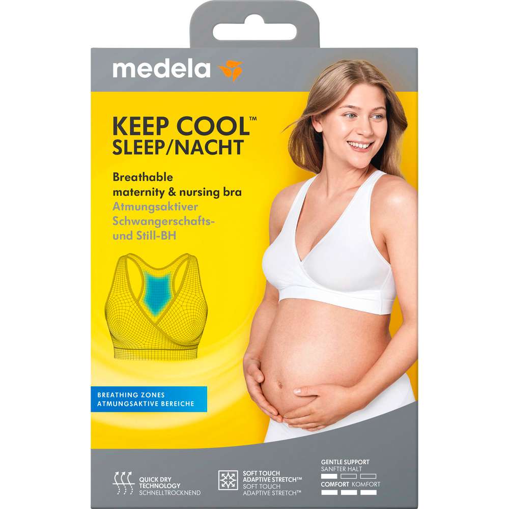 Produktabbildung Medela Schlaf-Bustier schwarz, Gr. XL