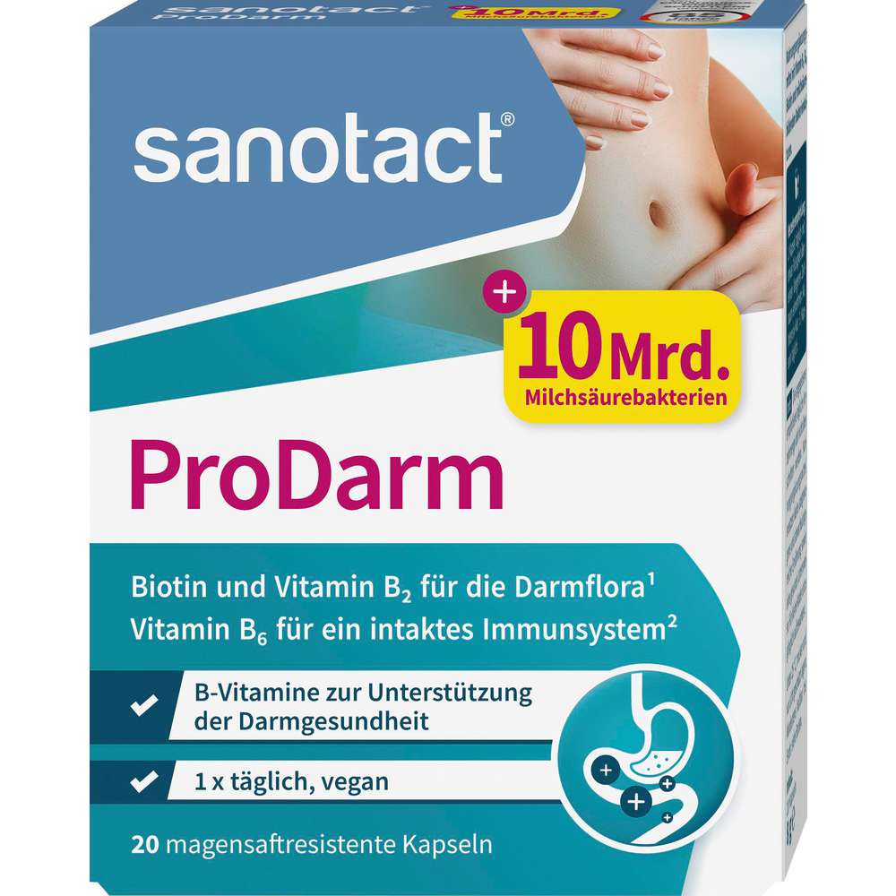 Produktabbildung sanotact Pro Darm Kapseln
