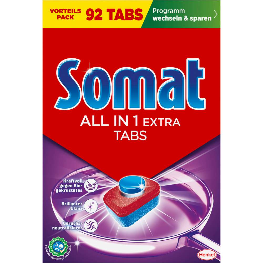 Produktabbildung Somat Spülmaschinen-Tabs, All-in-1 Extra