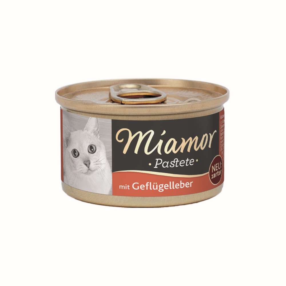 Produktabbildung Miamor Katzen-Nassfutter Pastete, Geflügelleber