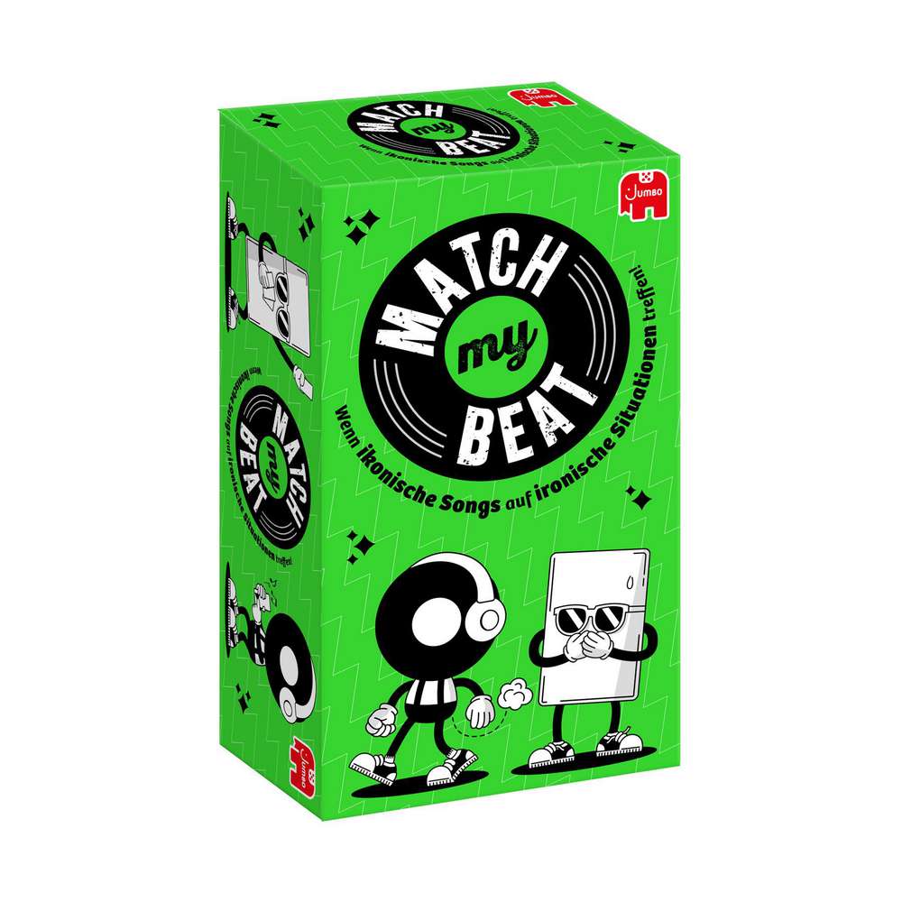 Produktabbildung Jumbo Partyspiel Match My Beat Original