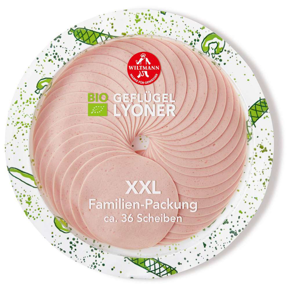 Produktabbildung Wiltmann Bio Geflügel Lyoner