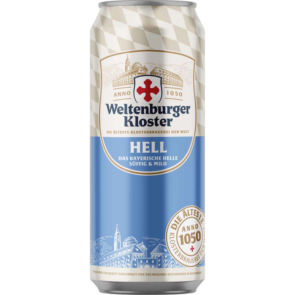 Produktabbildung Weltenburger Kloster Bier hell 4,9%