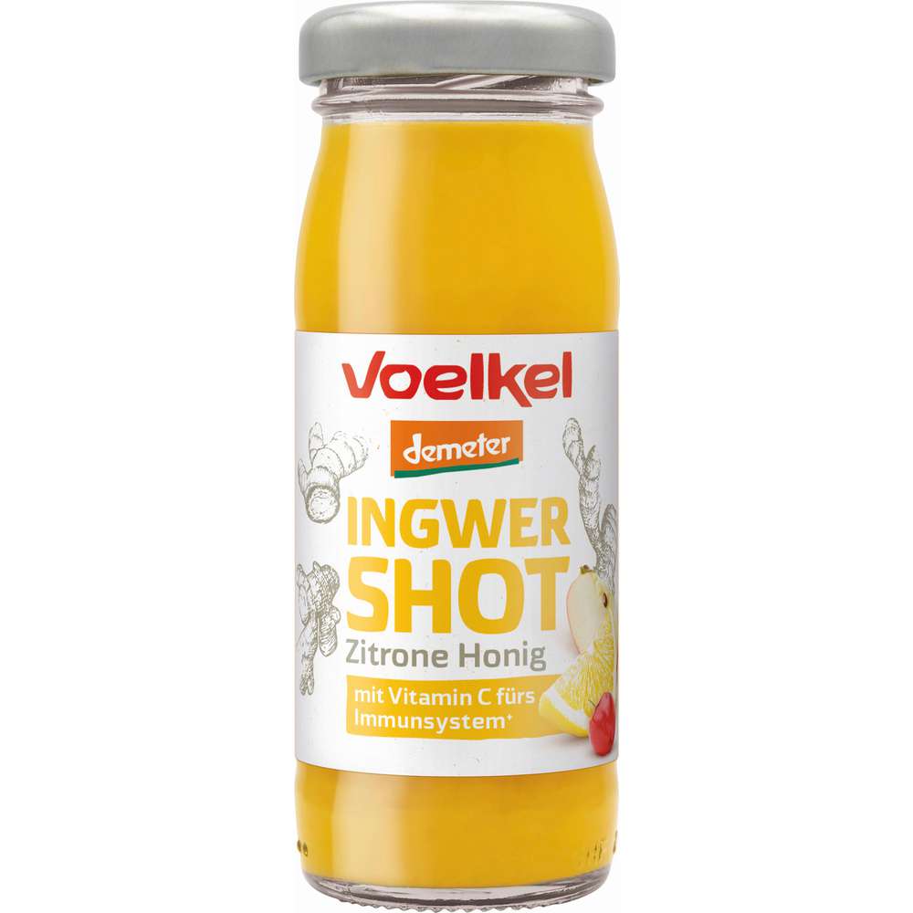 Produktabbildung Voelkel Ingwer Shot Zitrone-Honig