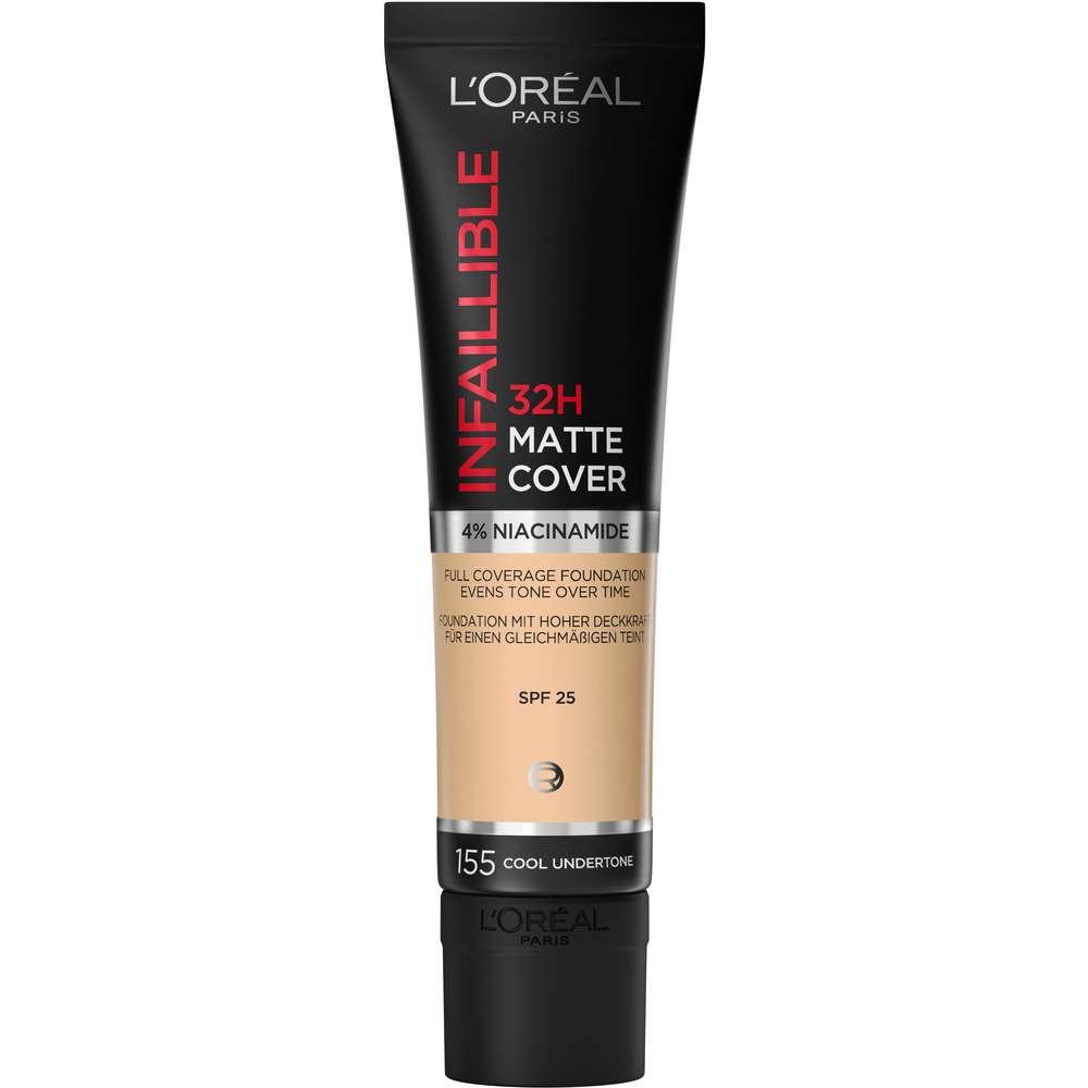 Produktabbildung L'Oreal Paris Make-Up INfaillible 24H Matte Cover, Natural Rose 155