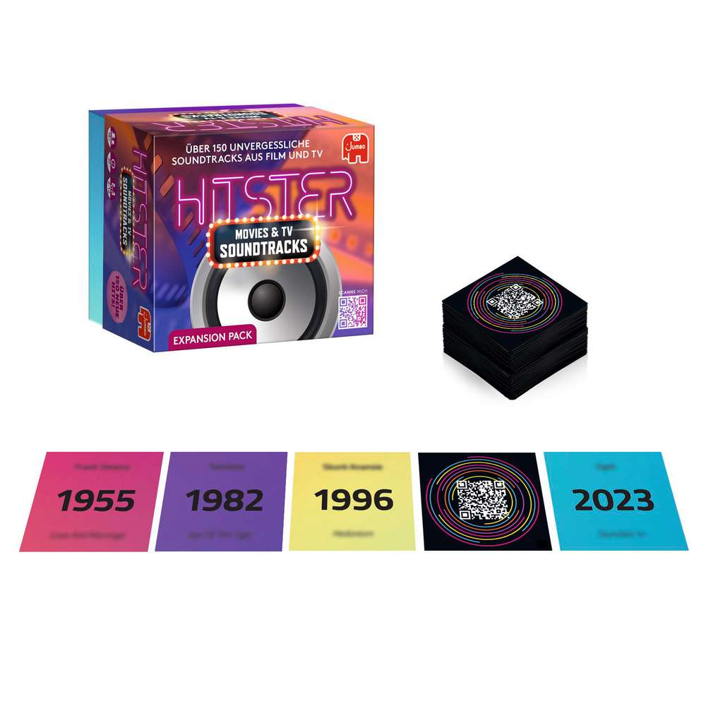 Produktabbildung Jumbo Hitster - Movies & TV Soundtracks (Erweiterung)