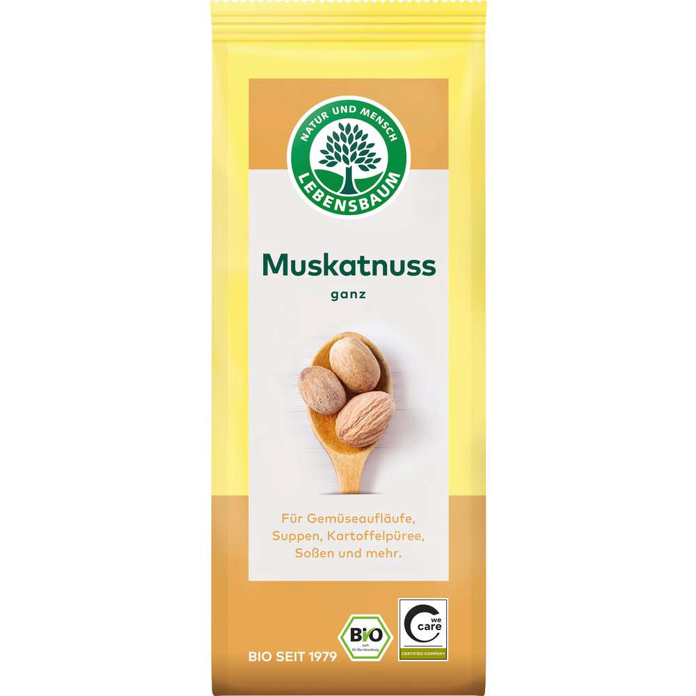 Produktabbildung Ulrich Walter Bio Muskatnuss, ganz
