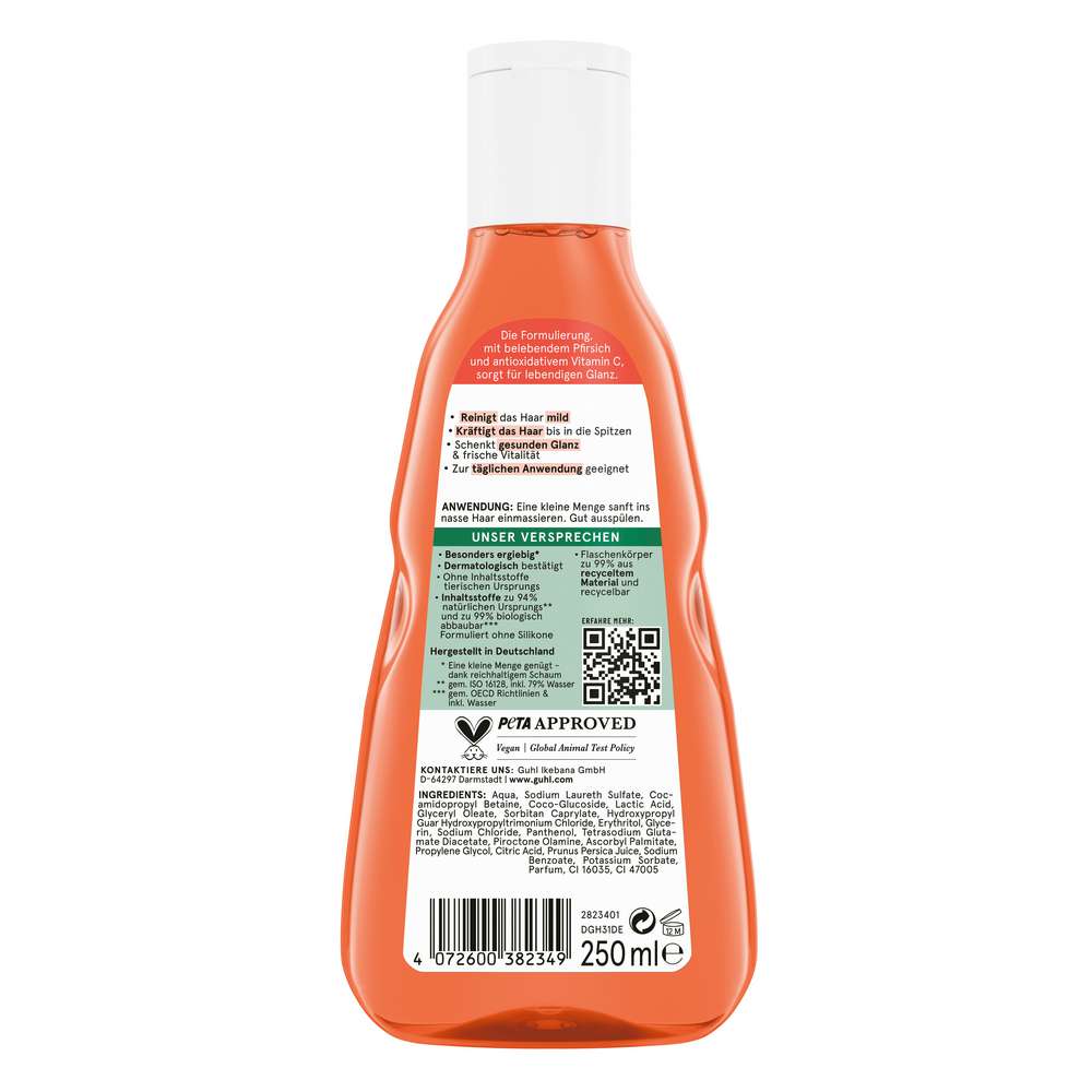 Produktabbildung Guhl Mildes Shampoo, Frisch & Fruchtig